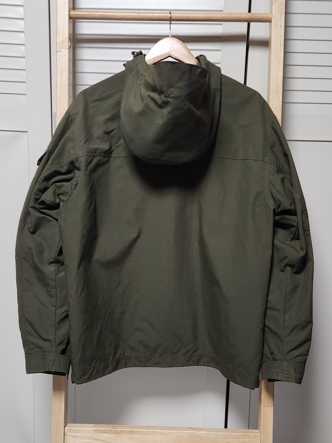 노스페이스 카키 13 바람막이 후드 자켓 상품이미지5