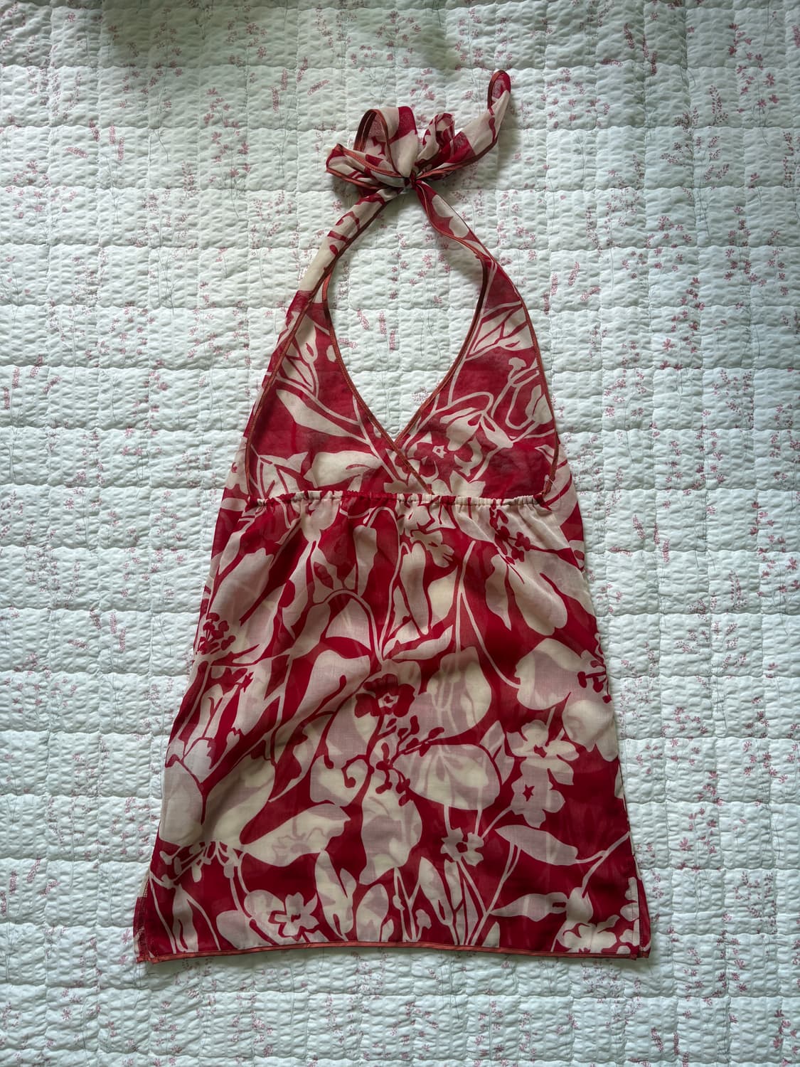 Red halter neck  상품이미지9