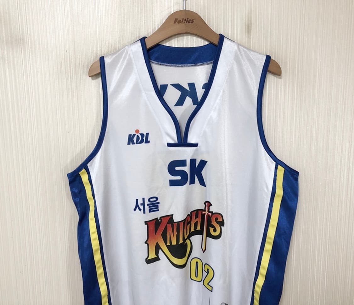 KBL 서울SK나이츠 레트로 유니폼/싸인져지 상품이미지2