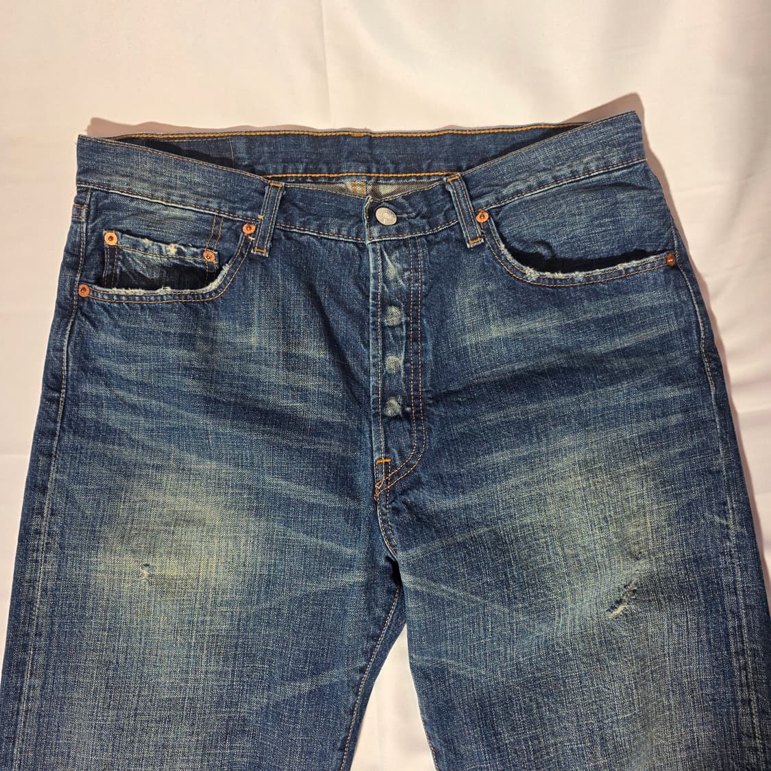 [W34L33]00s 리바이스 501 데님 팬츠 상품이미지2