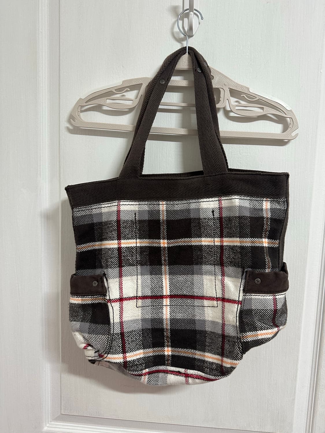 아베크롬비 모리걸 체크 숄더백 상품이미지2