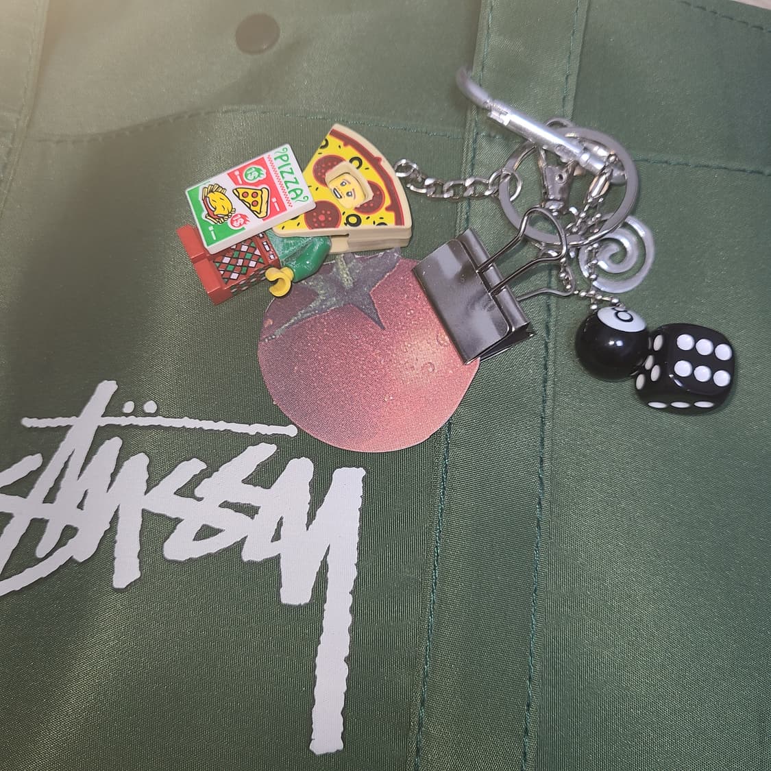 빈티지 피자보이 다이스 키링 키체인 상품이미지4