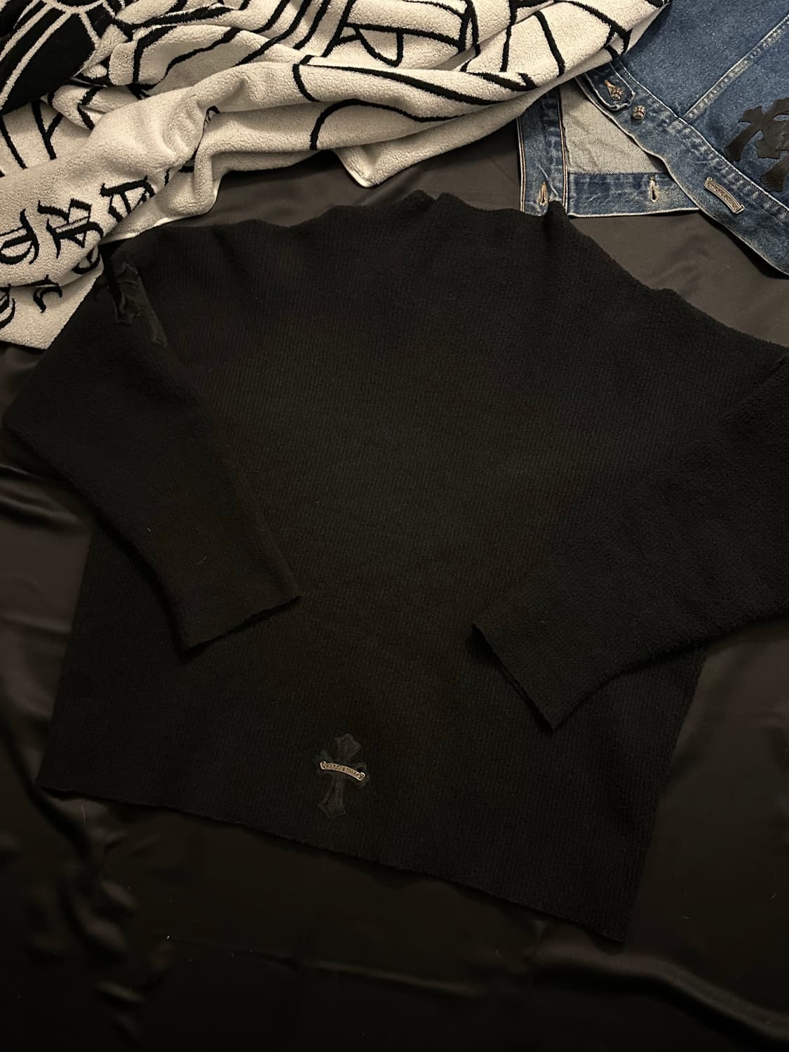 크롬하츠 송치 패치 스웨터/니트 상품이미지1