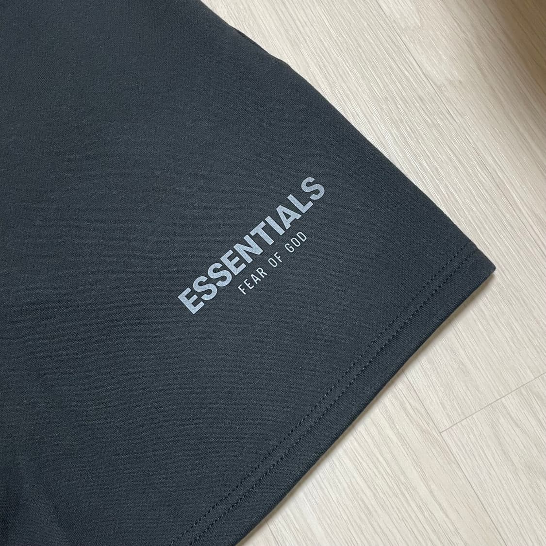 피어오브갓 에센셜 블랙 기모 반바지 XS 상품이미지8