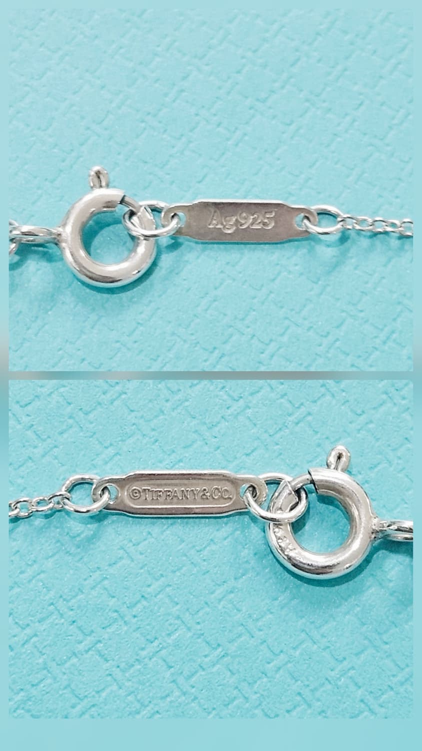 티파니앤코 리턴투 더블하트 미니 핑크 목걸이 (베이지톤) [정품/풀박스] 상품이미지3