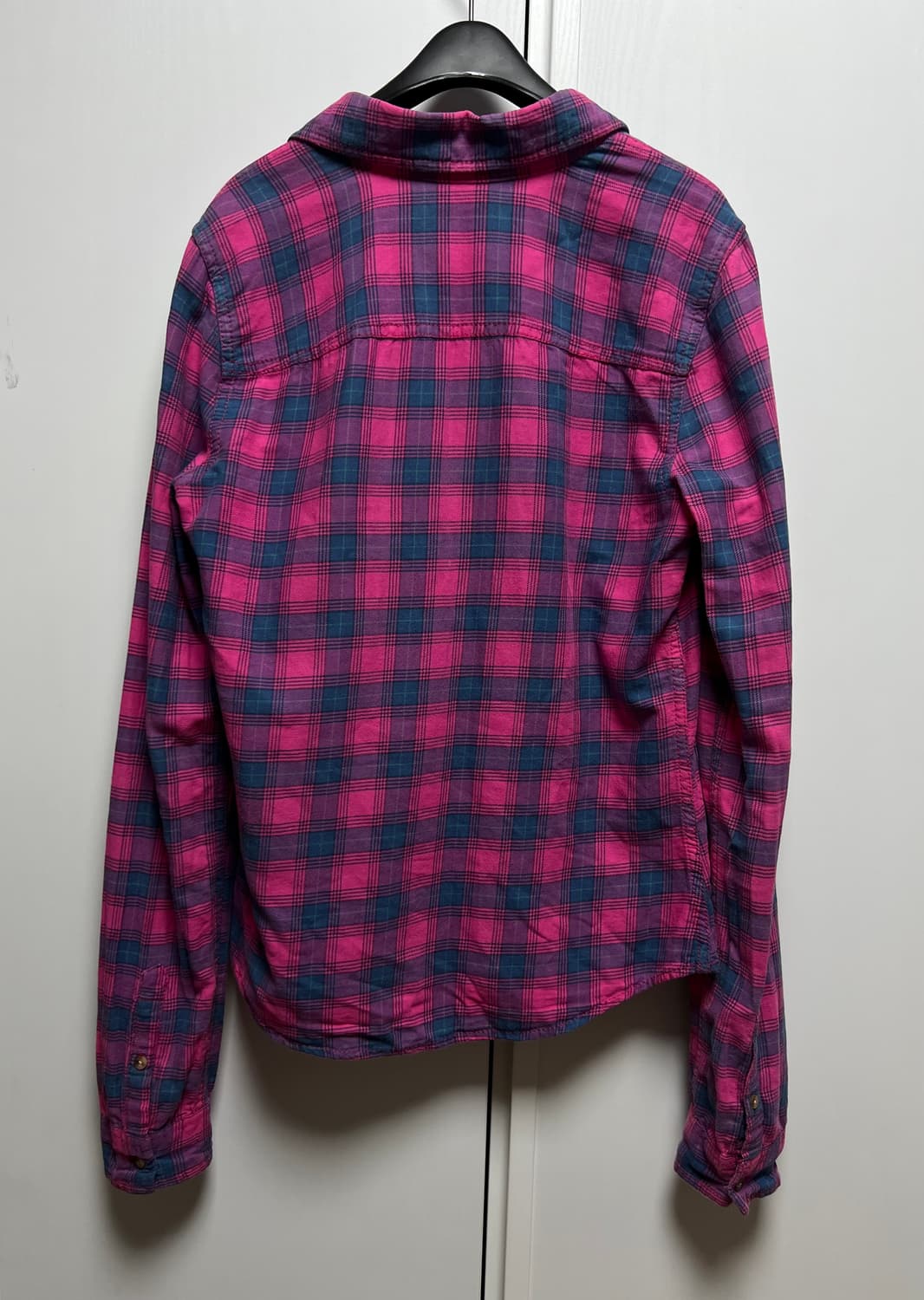 아베크롬비 핑크 체크 셔츠 상품이미지3