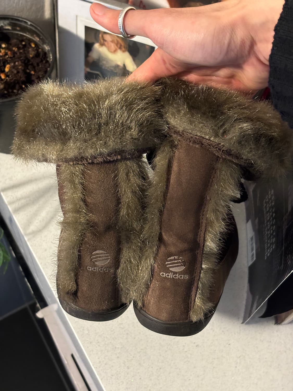 아디다스 네오 퍼 앵클부츠 상품이미지5