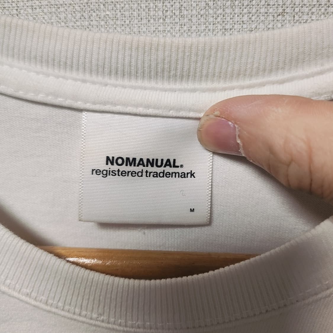 [M] 노매뉴얼 반팔 티셔츠 프린팅 상품이미지3