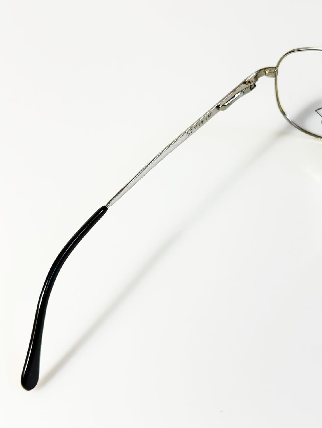 90s ROSSINIS 실버 메탈 슬림 스퀘어 빈티지 안경 상품이미지7