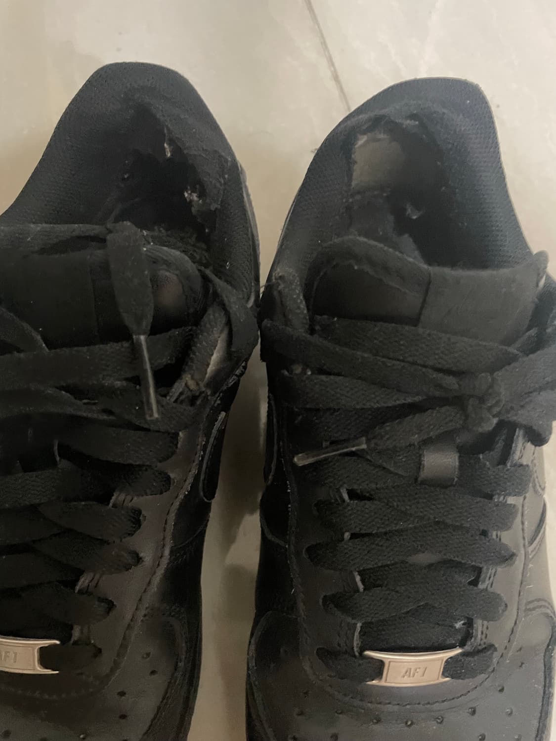 나이키 에어포스 블랙 상품이미지4