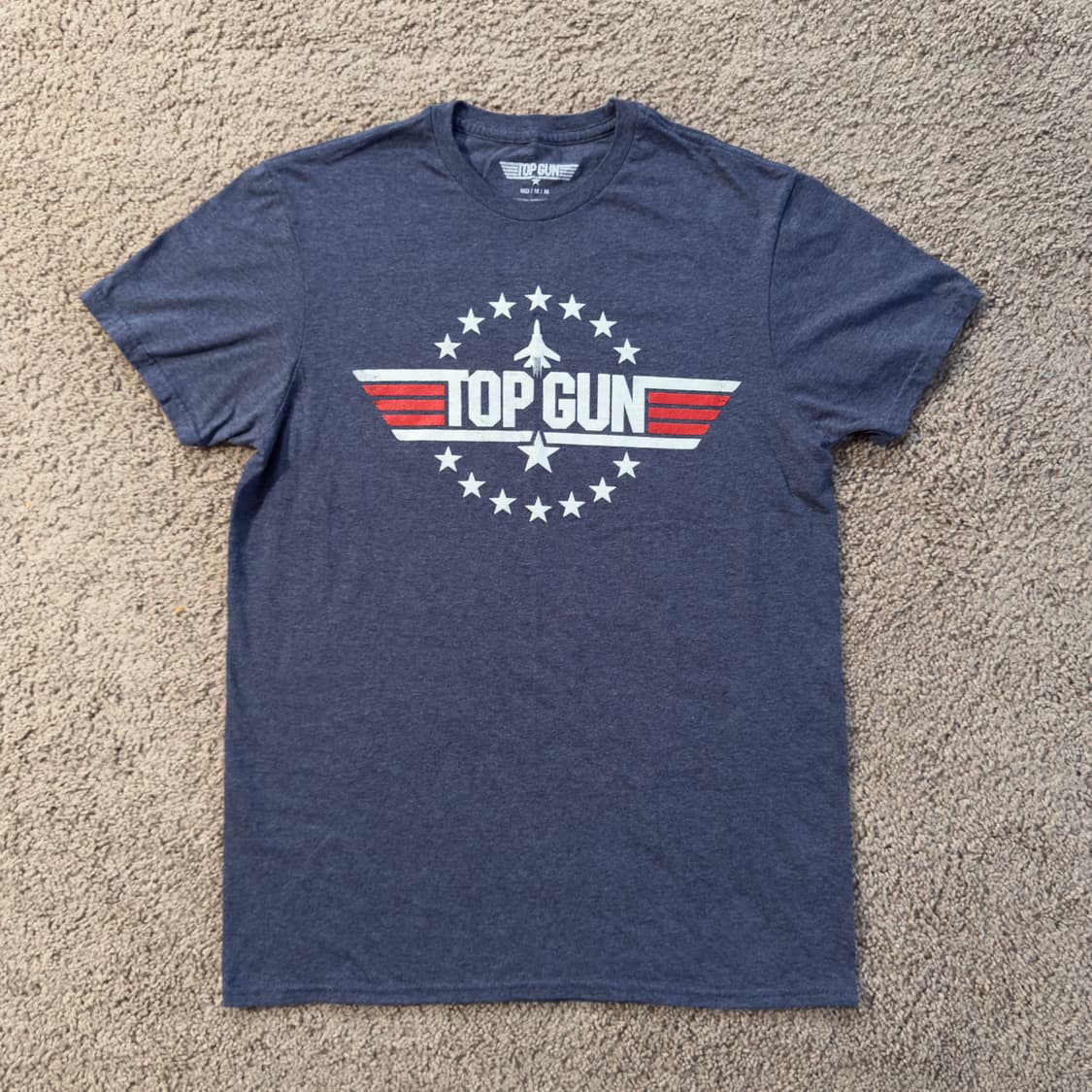 빈티지 탑건 Top Gun 영화 공식 티셔츠 상품이미지1