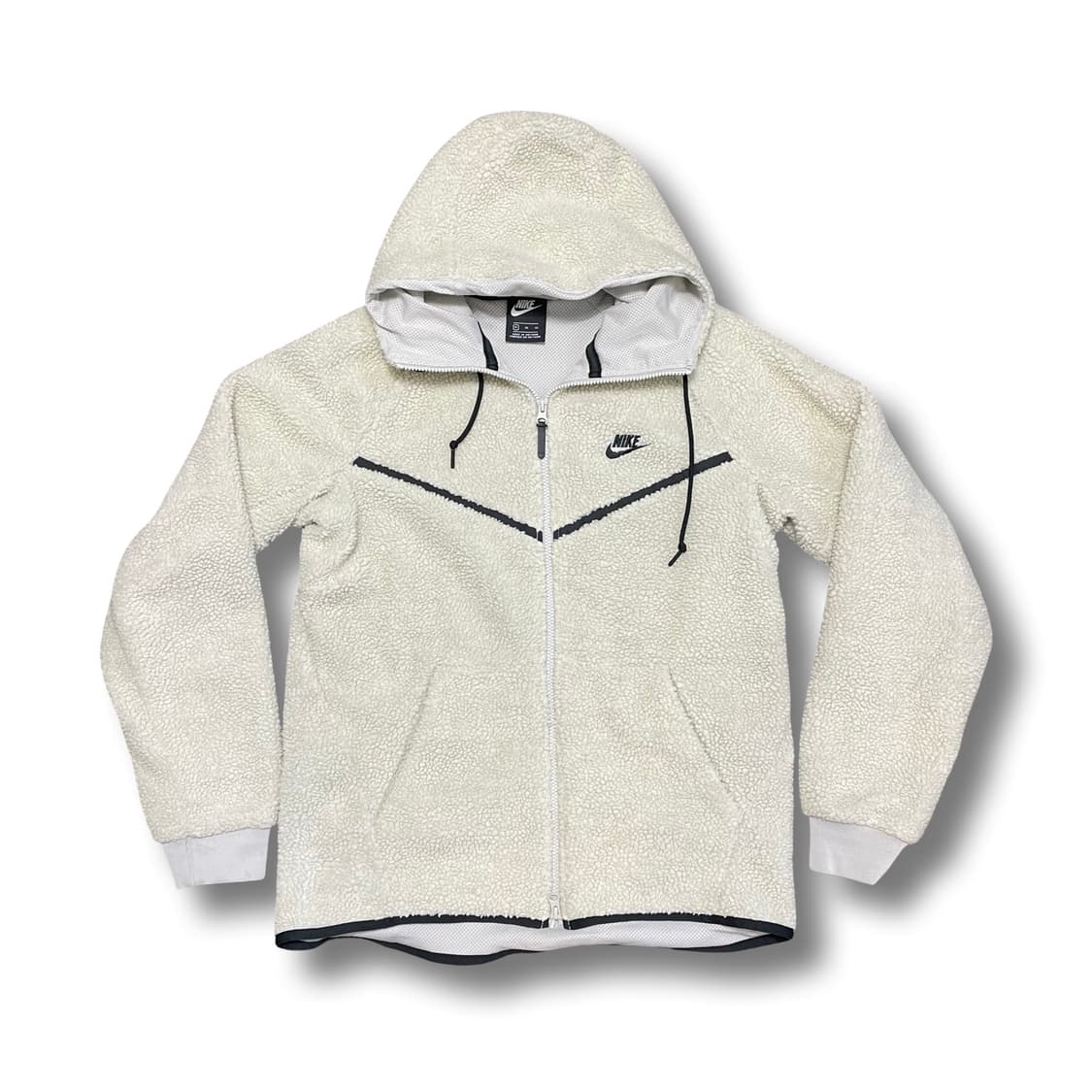 [XL] 나이키 테크 플리스 뽀글이 후드 집업 아이보리 상품이미지1