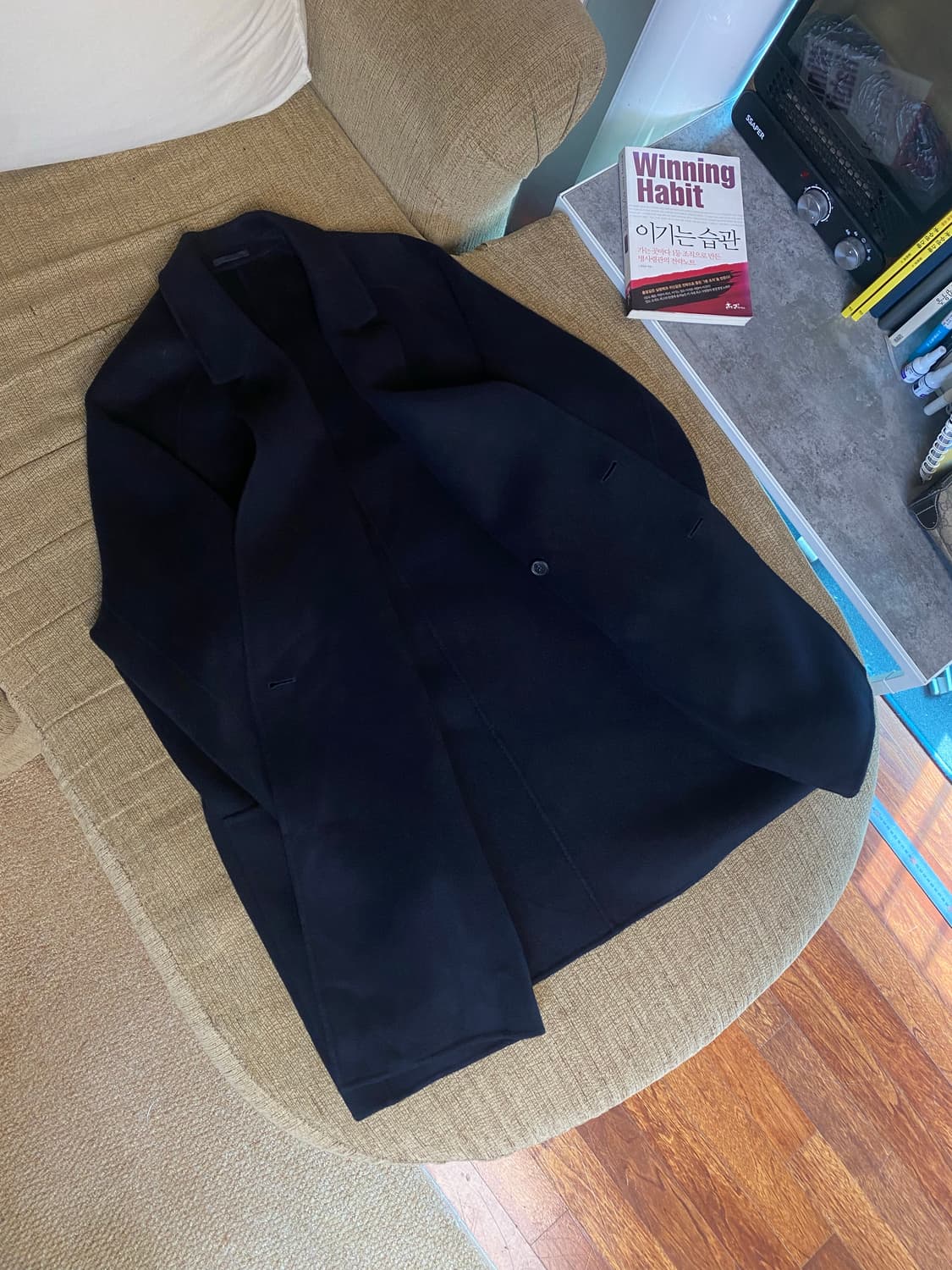 아크네스튜디오 마틴 캐시미어 브레스티즈 더블코트 오버핏 상품이미지8