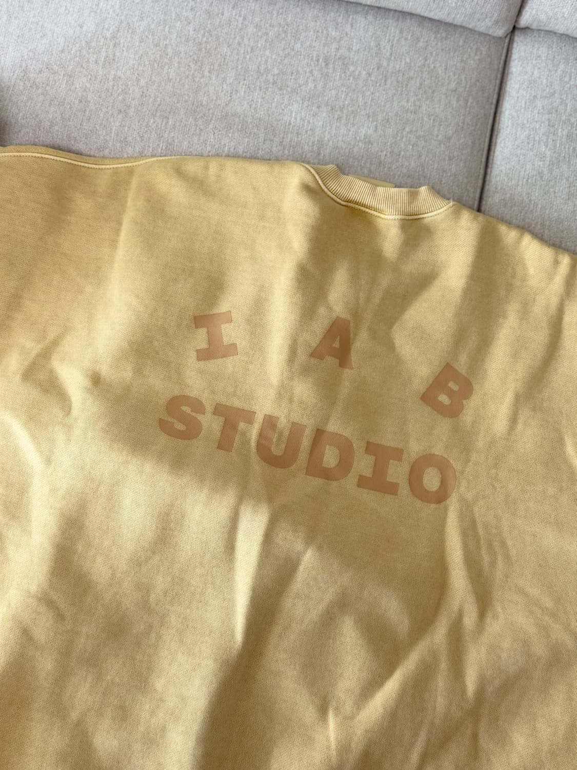 IAB Studio 피그먼트 스웨트셔츠 (실착 1회) 상품이미지6