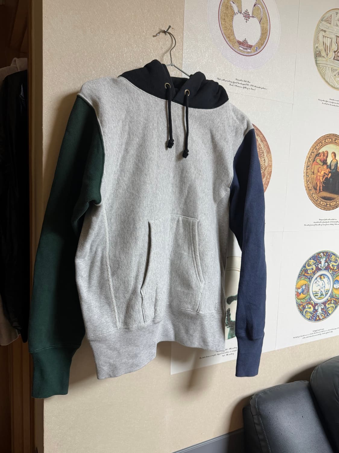 챔피온 리버스위브 컬러블록 상품이미지1