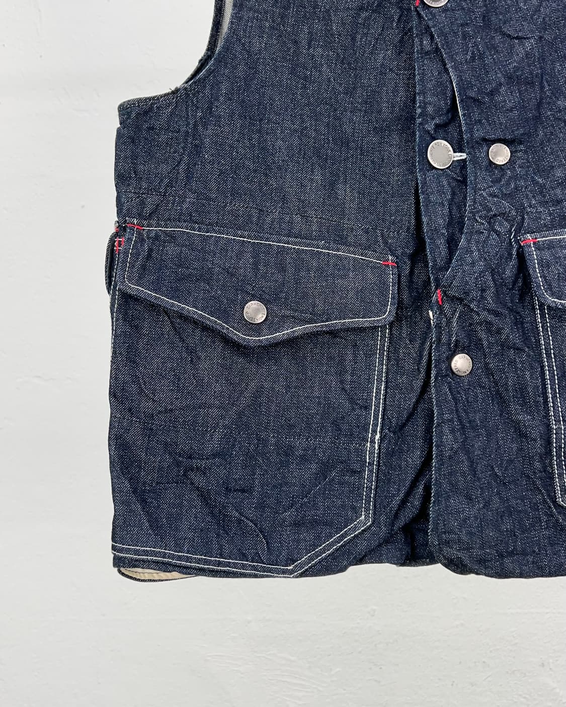 엔지니어드 가먼츠 업랜드 트래블러 유틸리티 포켓 데님 베스트 사이즈 S 상품이미지4