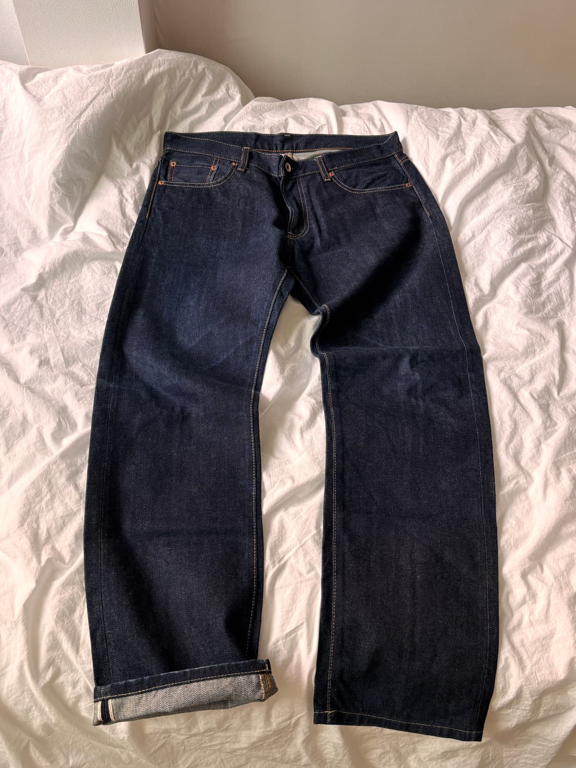 유니클로 x 카이하라 셀비지 데님 33 - 나만의 에이징을 만드는 설렘 상품이미지8