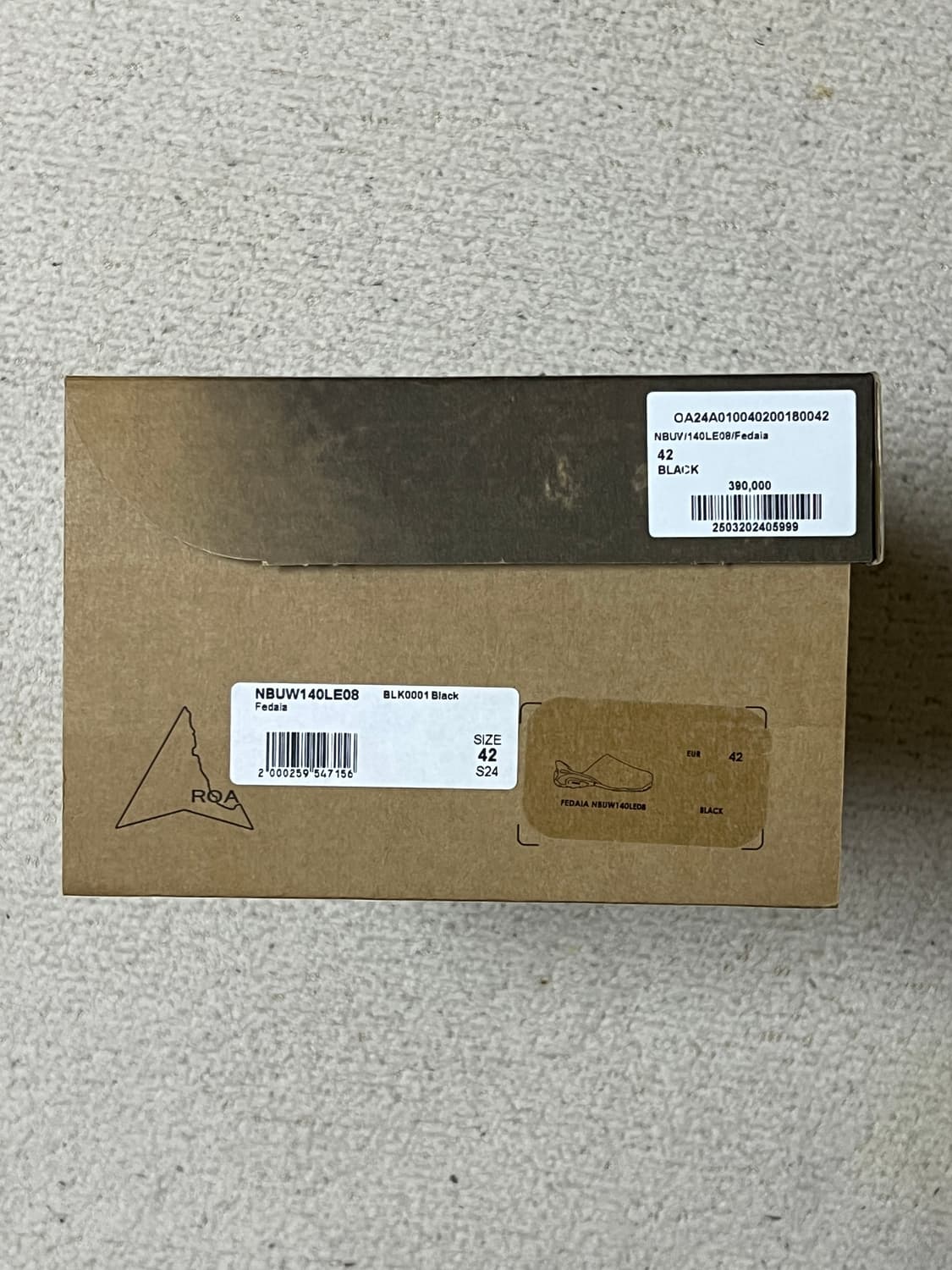 로아 하이킹 페다이아 블랙 상품이미지6