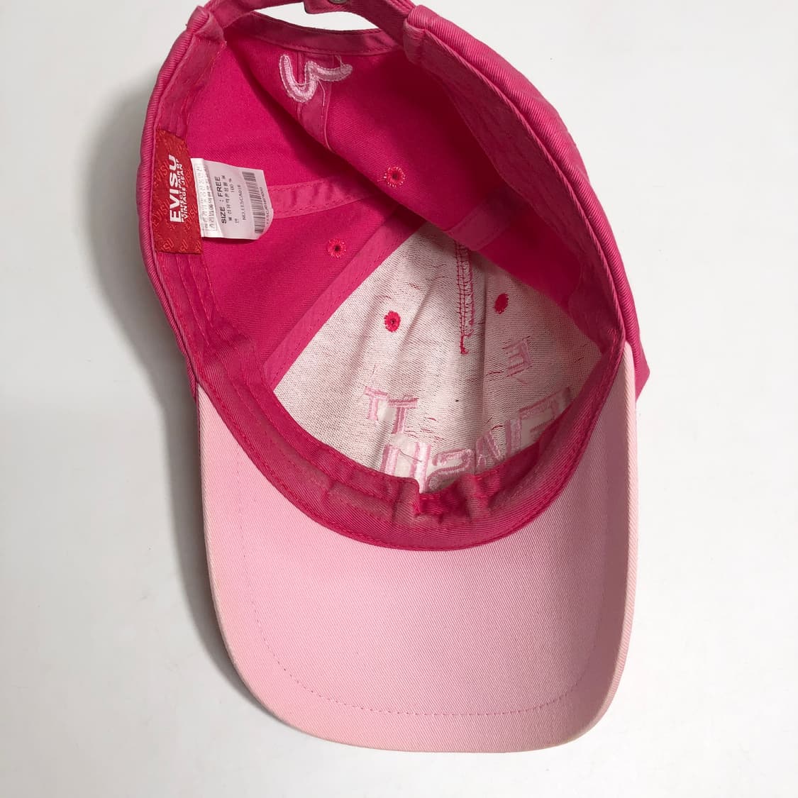 에비수 레터링 볼캡  상품이미지5