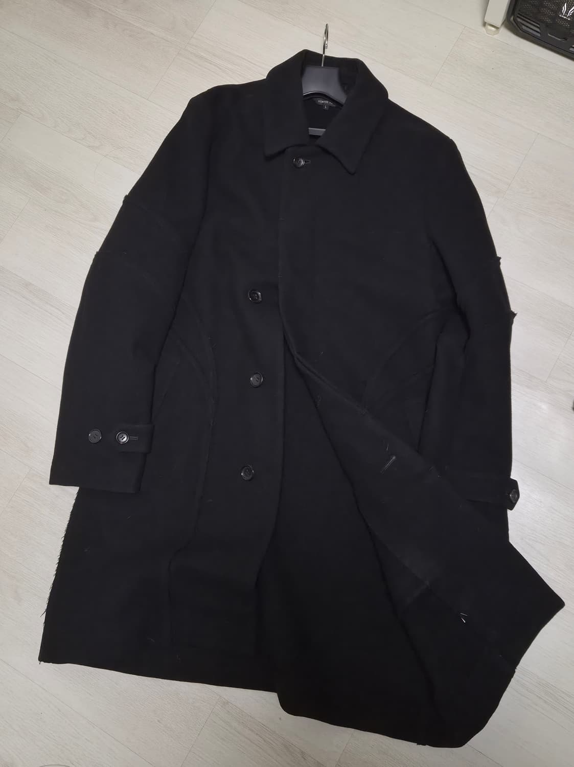 [L] 꼼데가르송 옴므 03AD 울 코트 상품이미지1