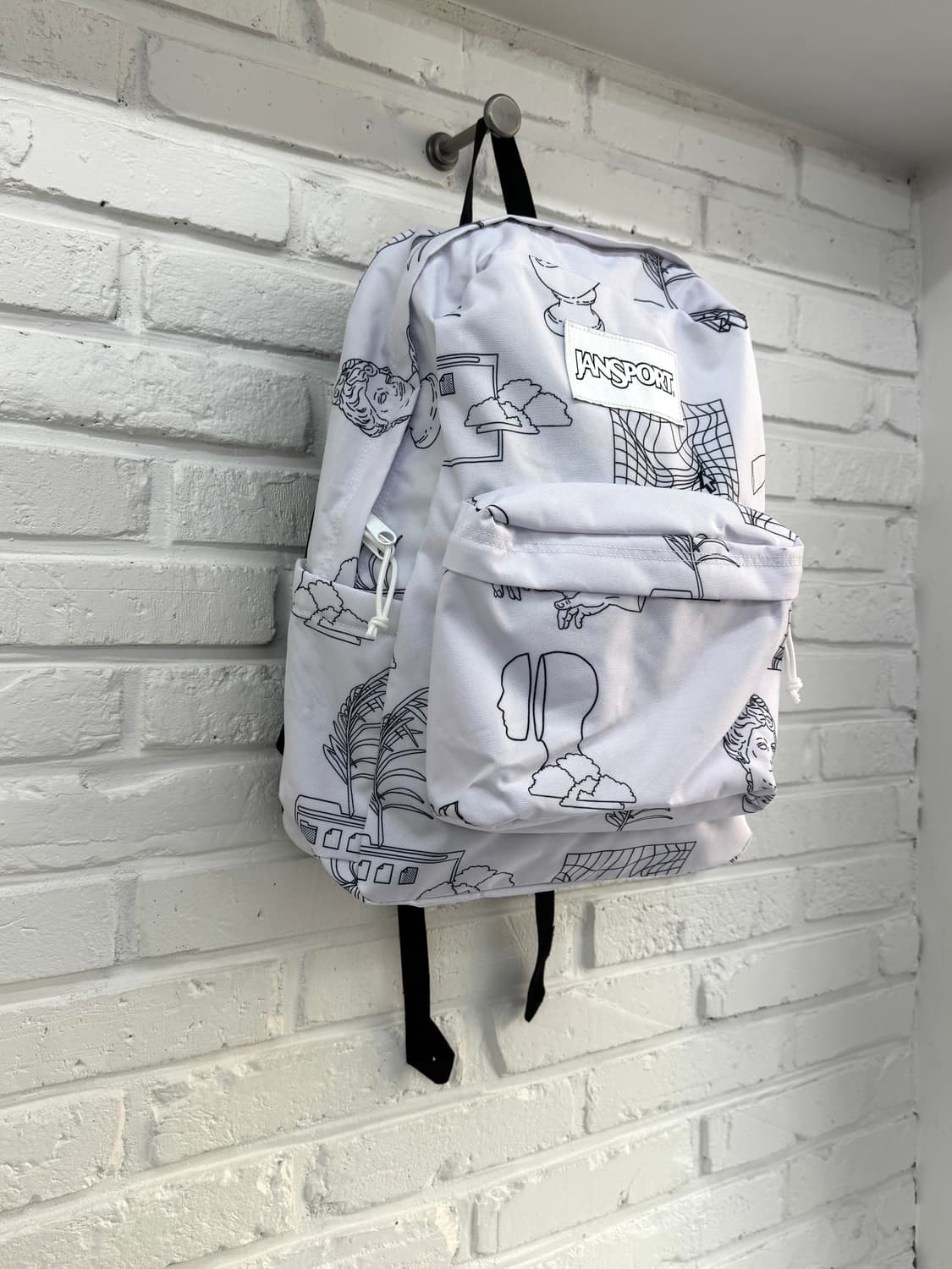 잔스포츠 화이트 슈퍼브레이크 백팩 상품이미지3