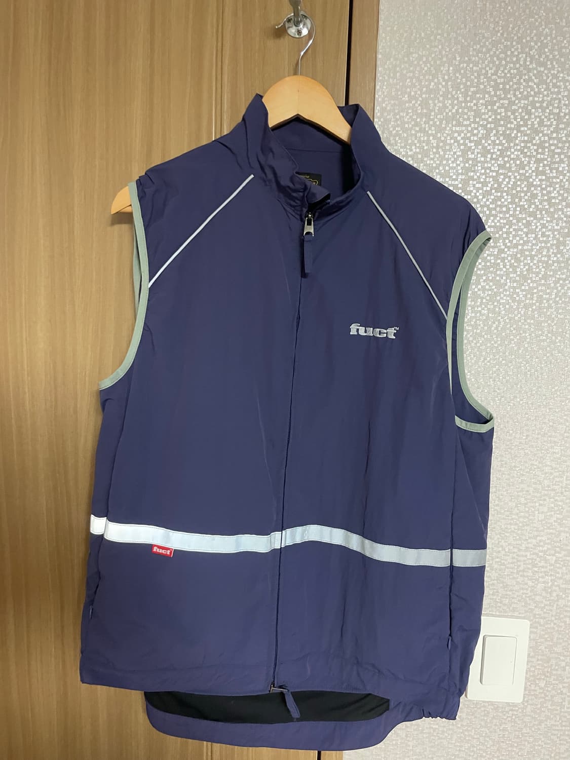 퍽트 FUCT 3M CYCLING vest(베스트), [블루, XL] 상품이미지1