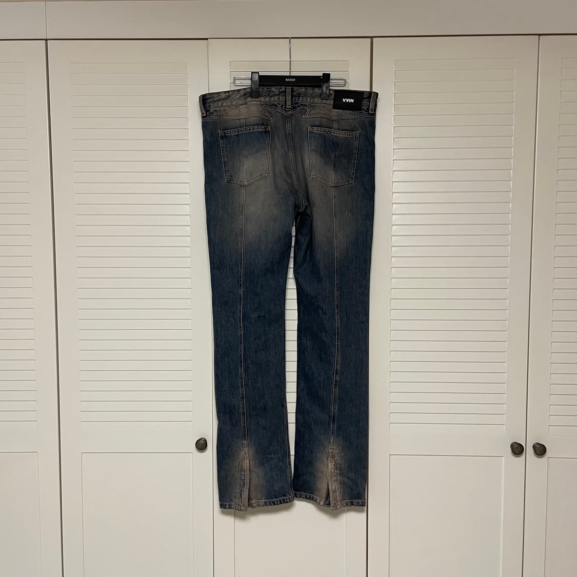 베인 레귤러 진 워시드 블루 상품이미지3