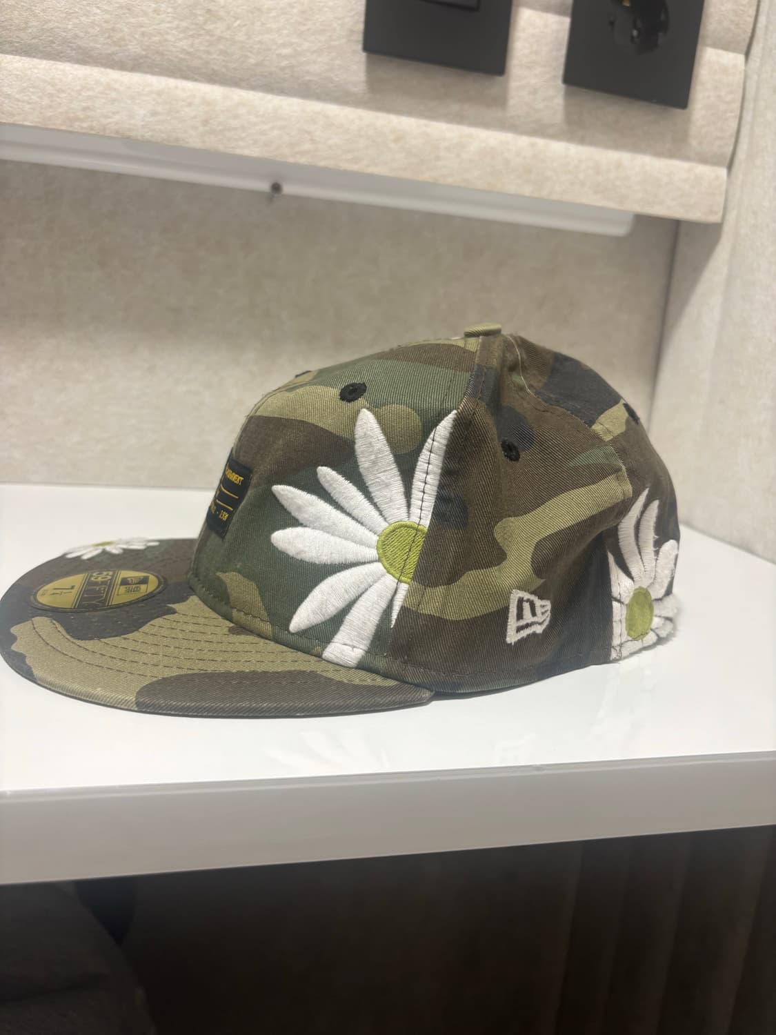 뉴에라 밀리터리 꽃자수 스냅백 상품이미지1