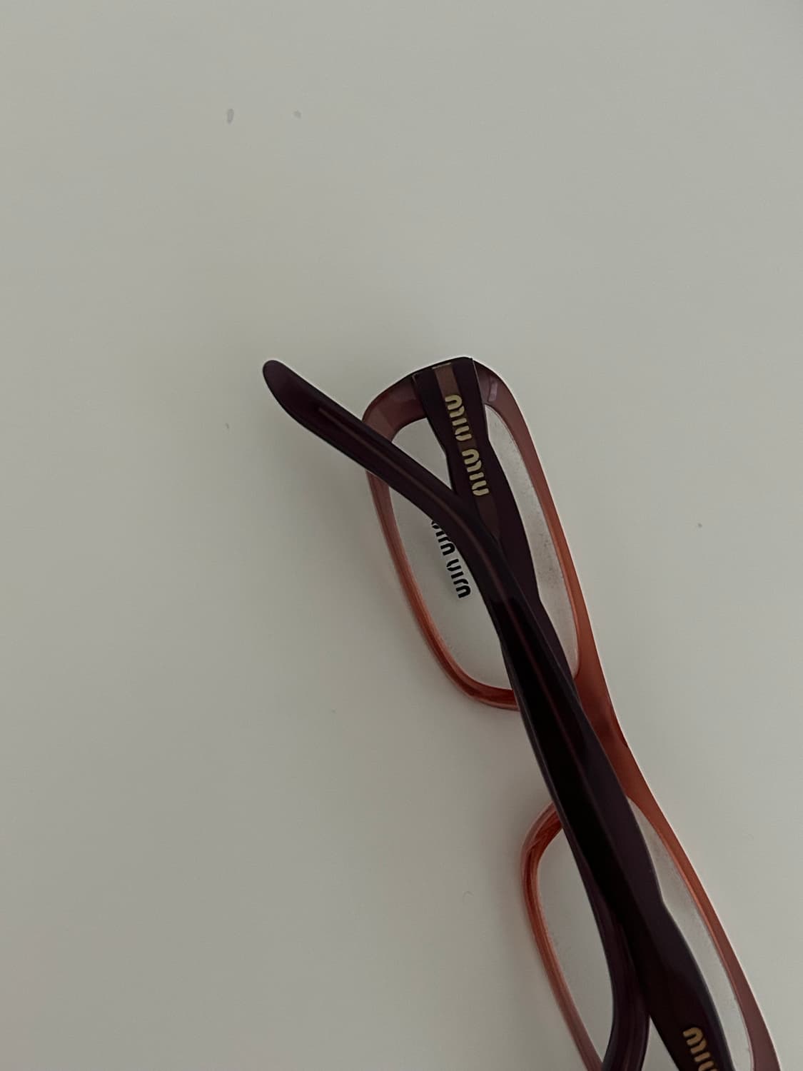 미우미우 로고 글래시스 상품이미지7