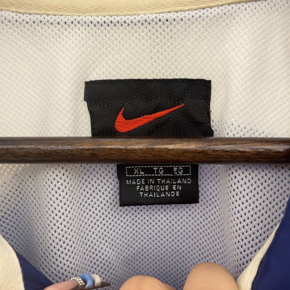 나이키 올드스쿨 빈티지 오버핏 바람막이 자켓 XL C07805 상품이미지5