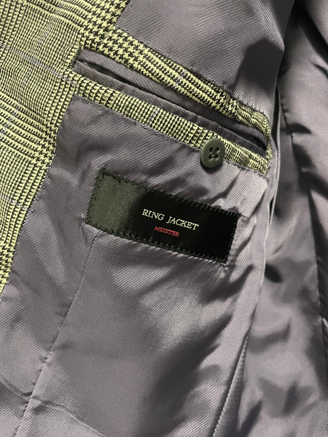 링자켓(RING JACKET) 마이스터 글랜체크 자켓(46) 상품이미지6