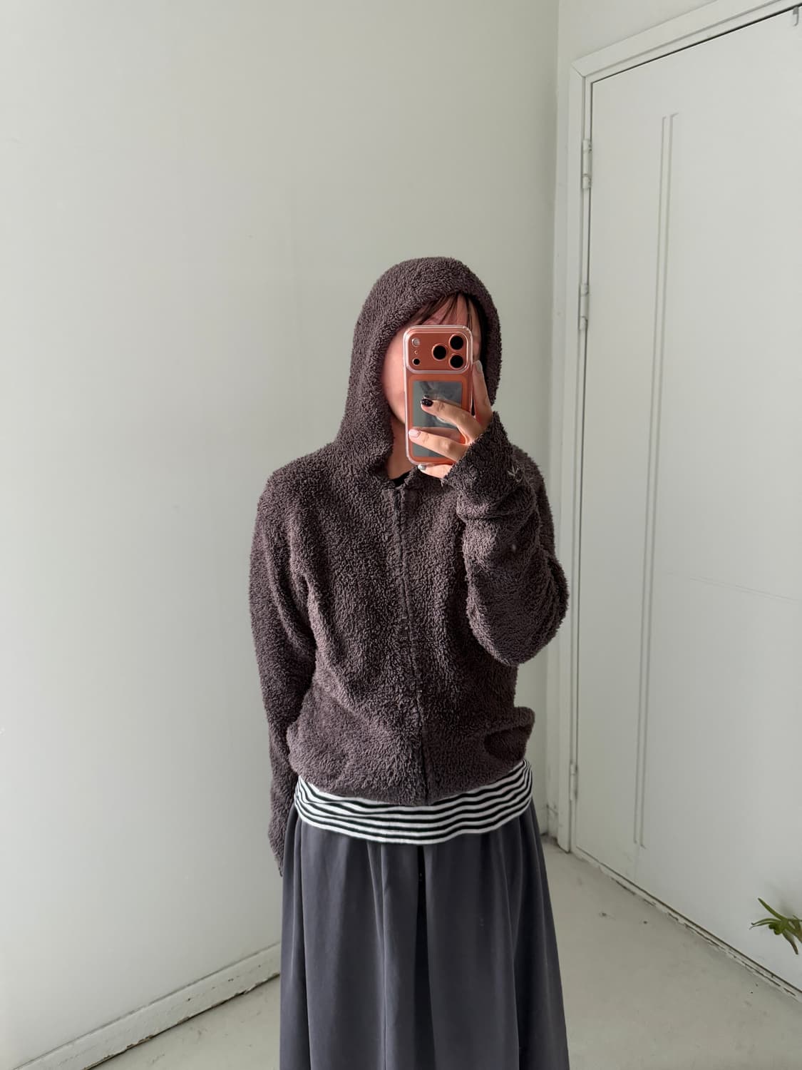 일본빈티지 투웨이 후리스 후디자켓 상품이미지4