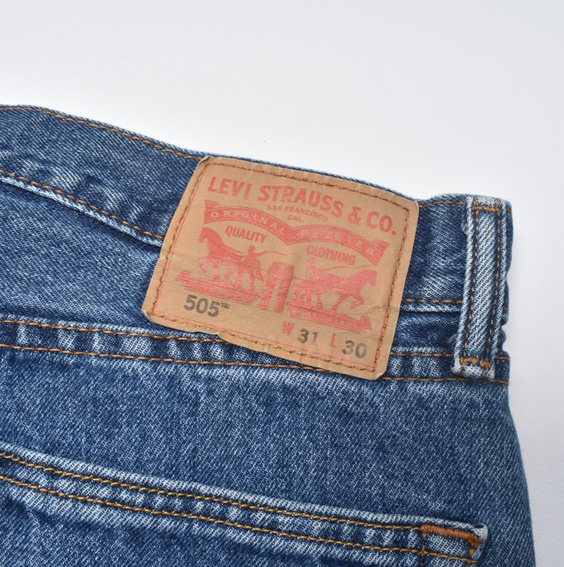 00S 빈티지 리바이스 505 청바지 부츠컷 데님팬츠 31 N0758 상품이미지8