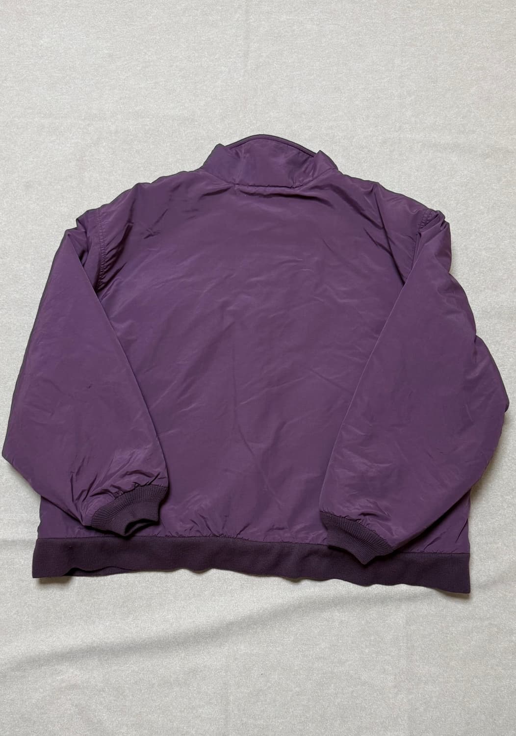 엘엘빈 웜업 플리스 집업 자켓 딥퍼플 90s 상품이미지6