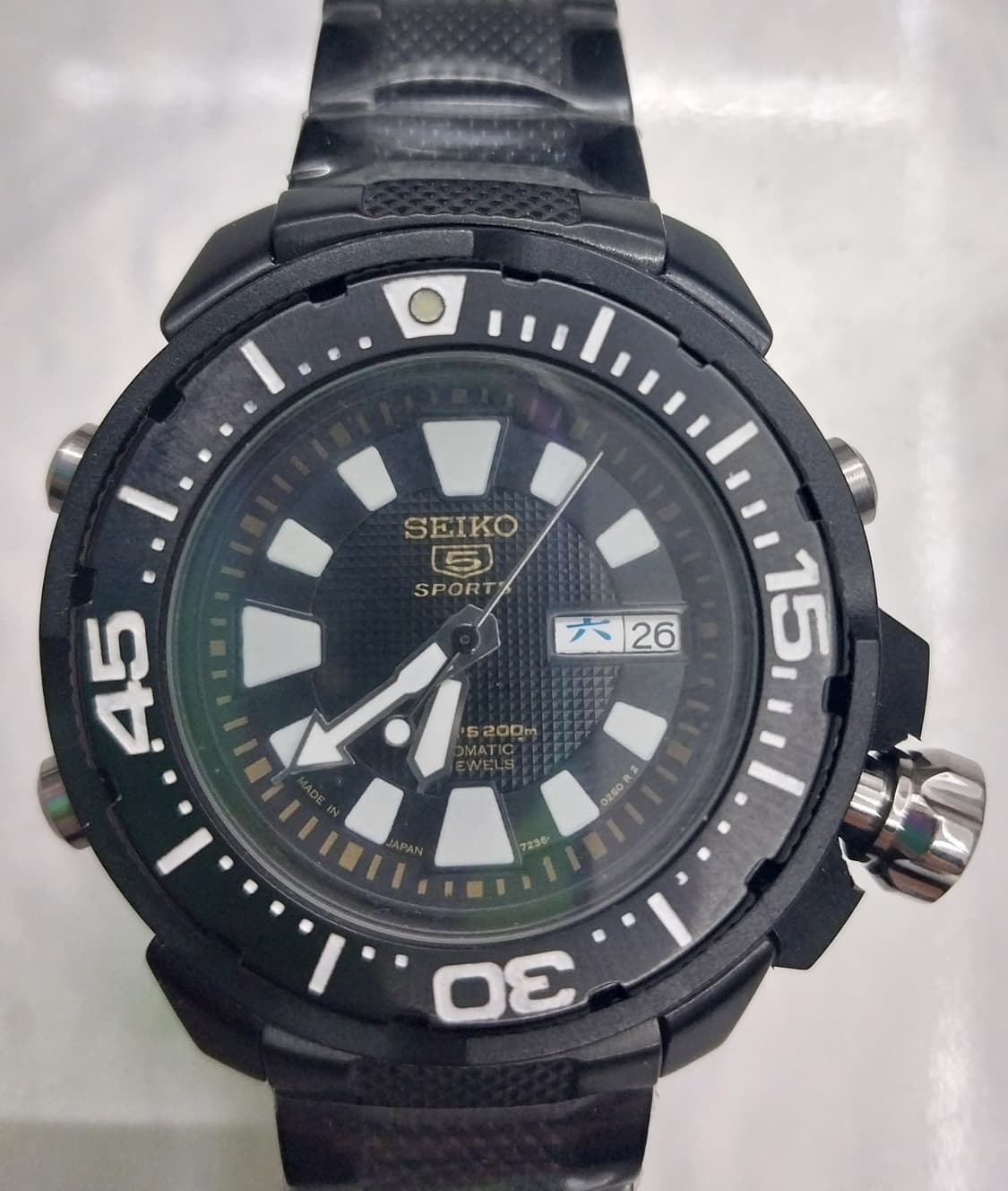 (새상품) 세이코 프랑켄몬스터 블랙 상품이미지2