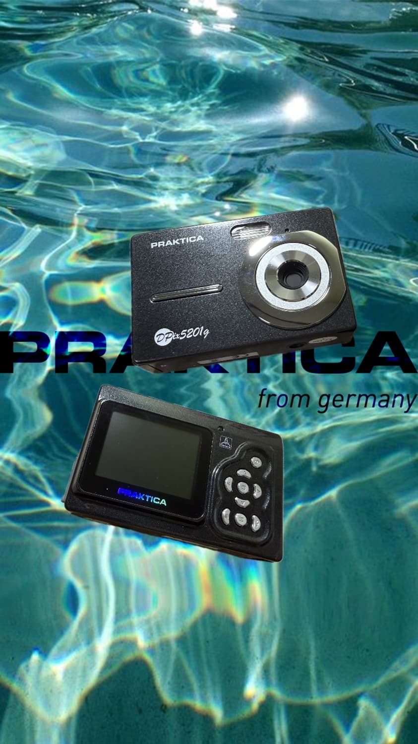 색감👍작례O)독일 PRAKTICA D pix 5201g 빈티지디카 상품이미지1