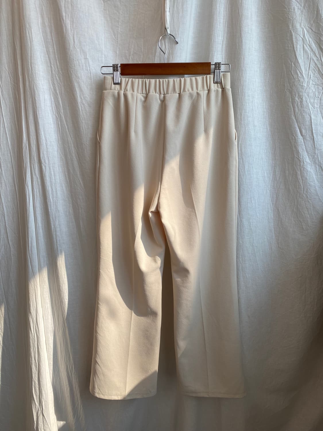 아이보리 밴딩팬츠(M) 상품이미지2