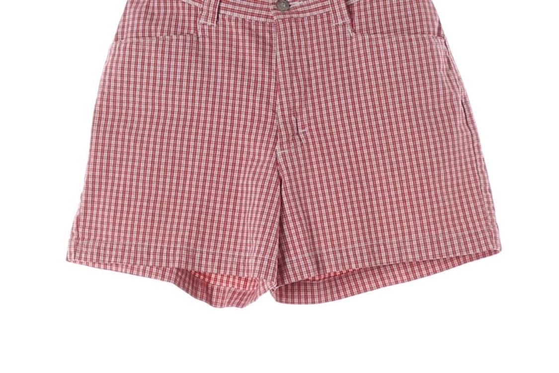 LEE 레드 깅엄 체크 숏 팬츠 상품이미지4