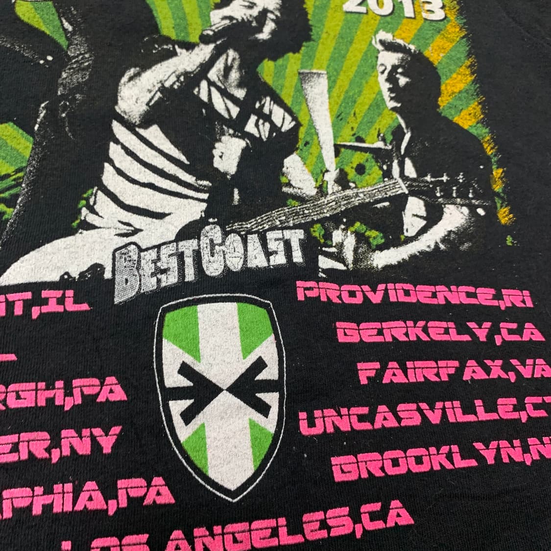 S)Greenday 그린데이 2013 프로모션 티셔츠 상품이미지4