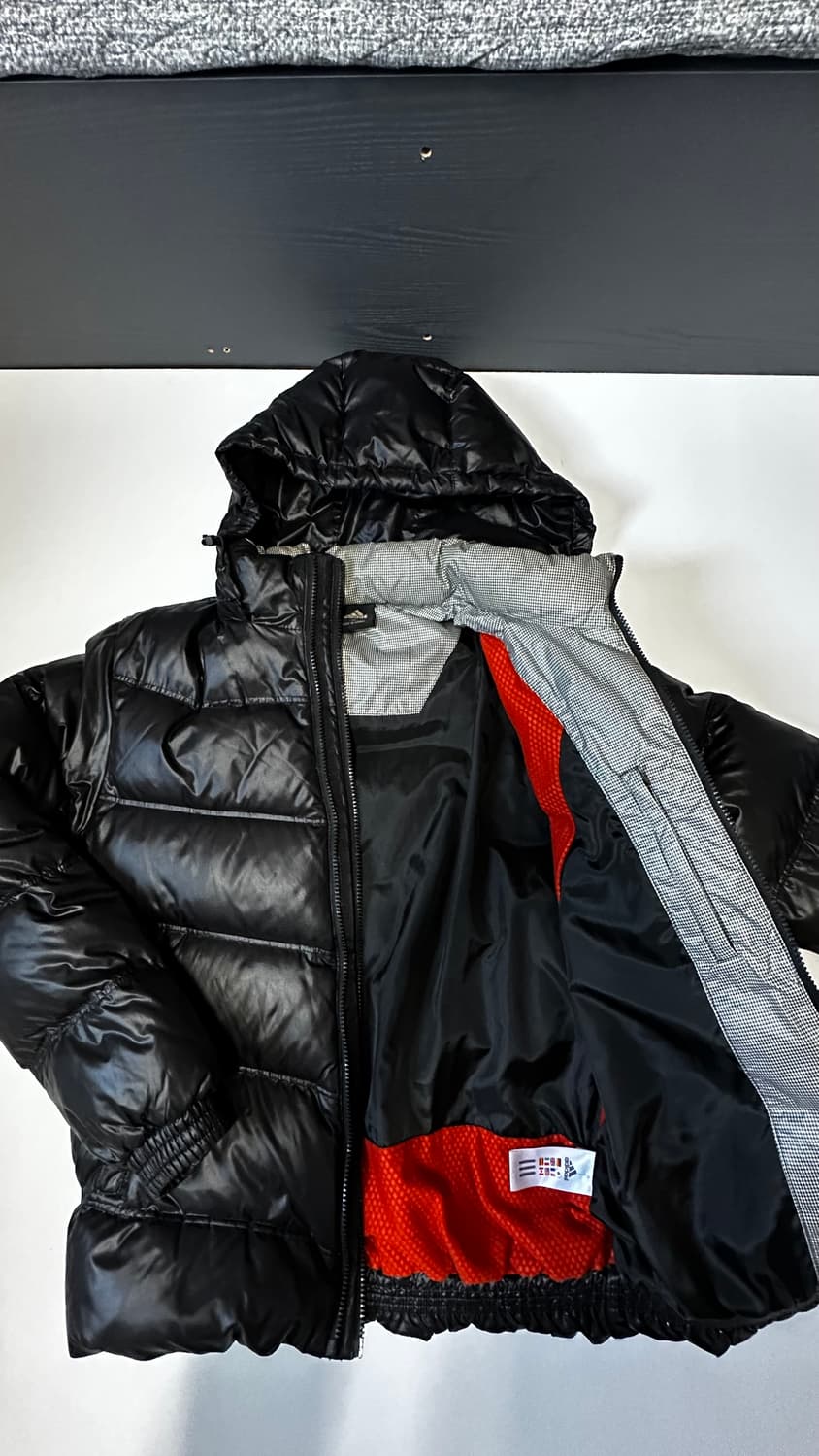 아디다스 블랙 패딩 점퍼 상품이미지2