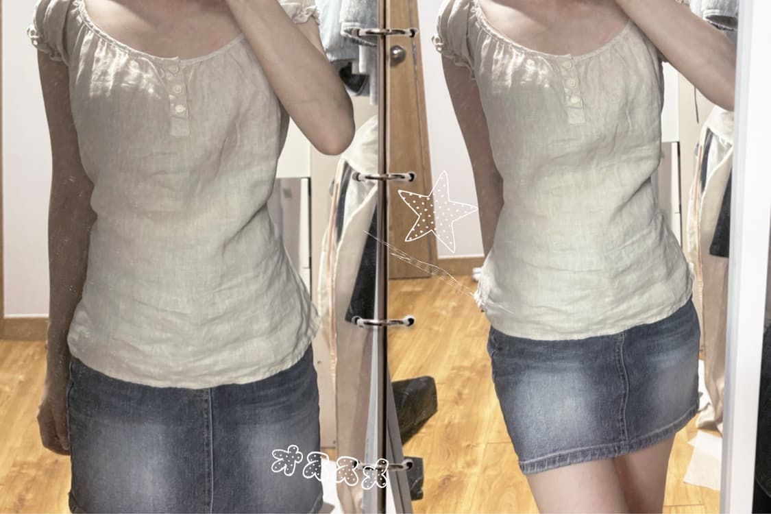 브랜디멜빌 클래어리스 탑 블라우스 상품이미지1