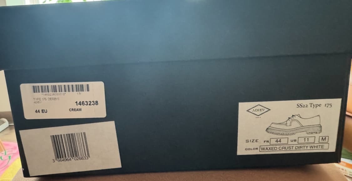 Adieu paris 아듀 파리스 Type 175 스웨이드 로퍼 새제품 상품이미지6