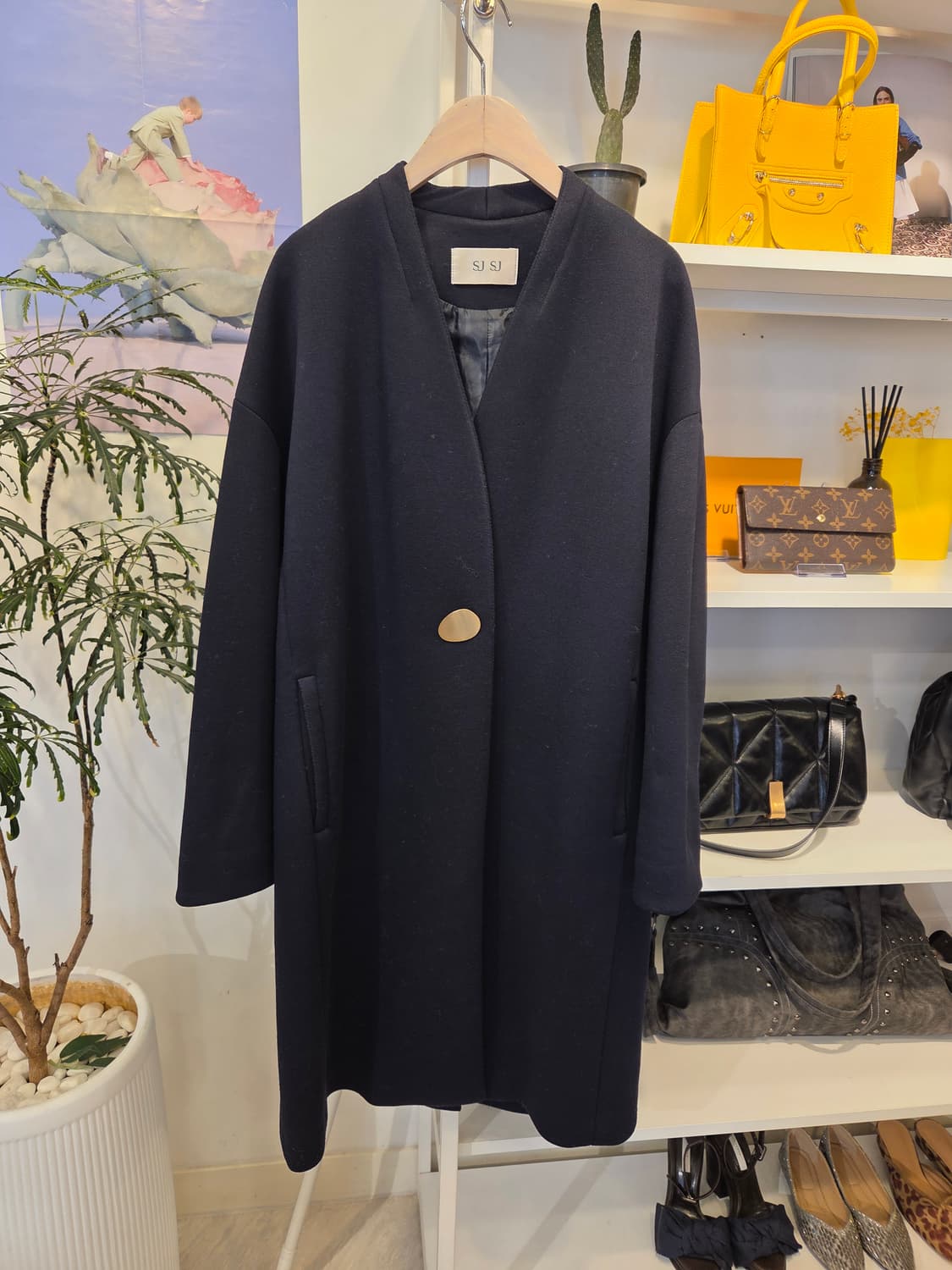 SJSJ 아방가르드 오버핏 코트 상품이미지1