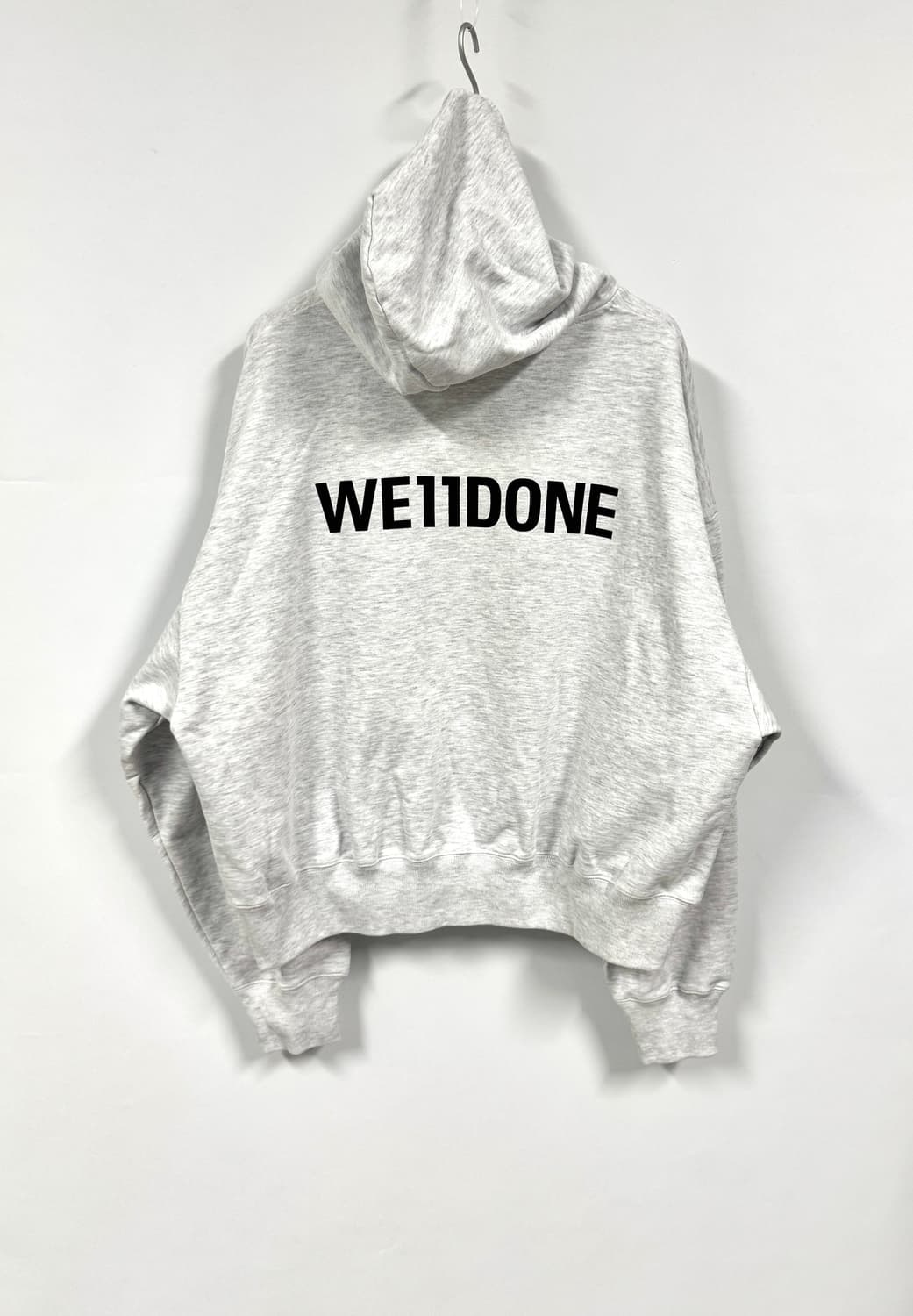 WE11DONE 웰던 테디베어 프린팅 오버핏 후드 스웻셔츠 L 상품이미지3