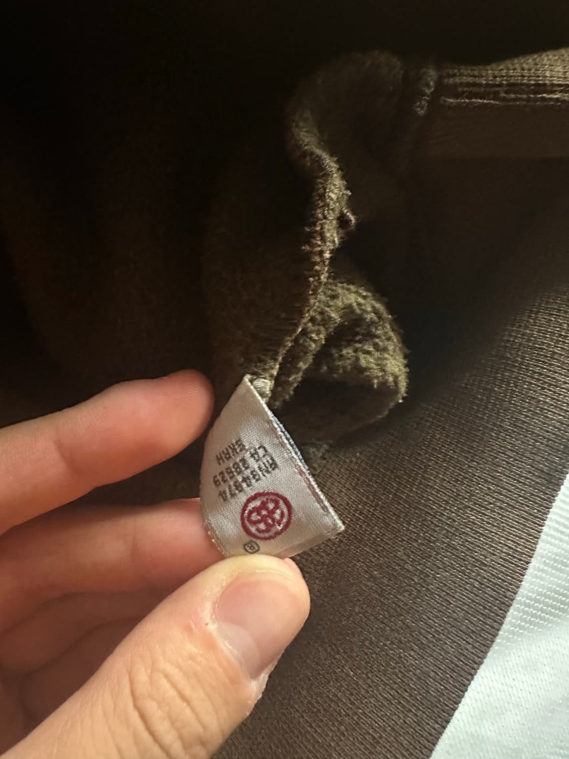 Stussy 스투시 90's OG 브라운 스탁 후드티 상품이미지4
