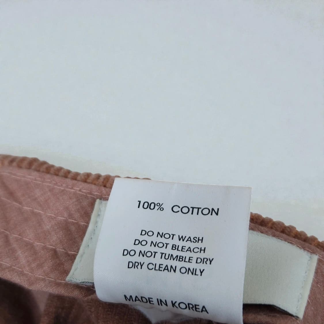 EMIS 코듀로이 볼캡 브라운 프리사이즈 상품이미지7