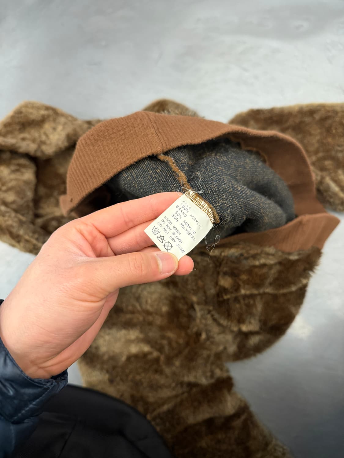 NEPENTHES FUR HOODIE 네펜데스 퍼 후드 상품이미지6