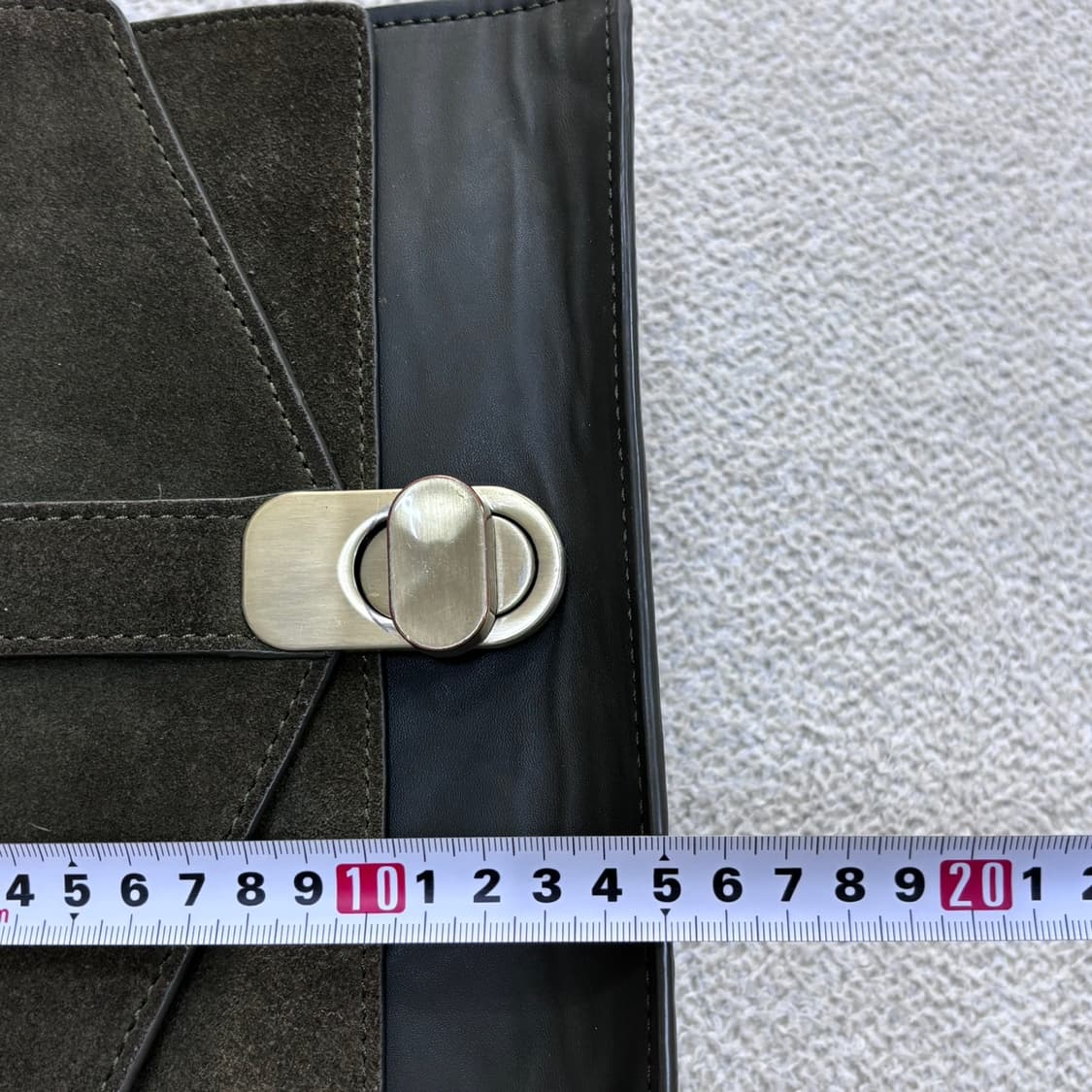 F 자라 우먼 스플릿 스웨이드 플랩 시티백 0522E 상품이미지7