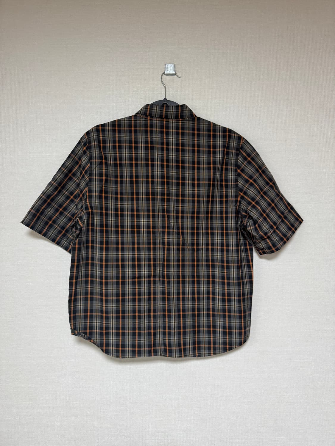 SAFARI SPOT POCKET CHECK HALF SHIRTS 상품이미지2