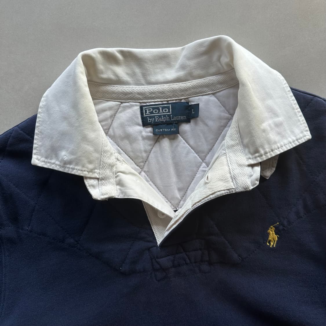 [L]폴로 랄프로렌 엘보 패치 럭비 티셔츠 상품이미지8